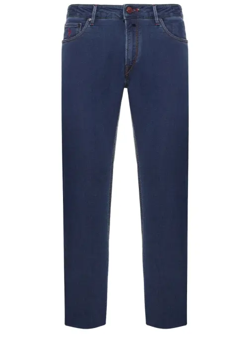 Джинсы из хлопка и шерсти HANDPICKED