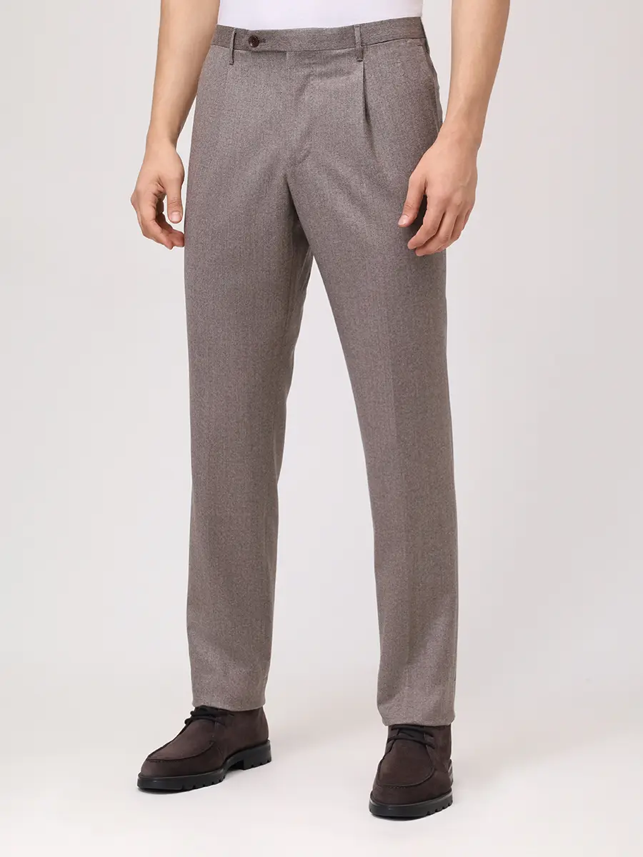 Брюки шерстяные