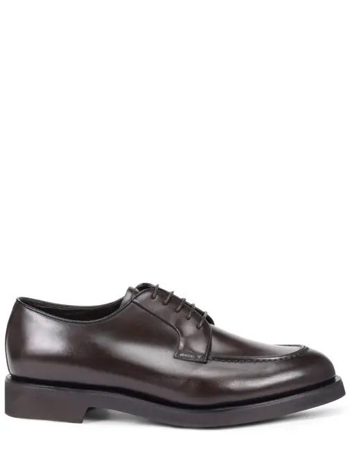 Дерби кожаные на байке BARRETT