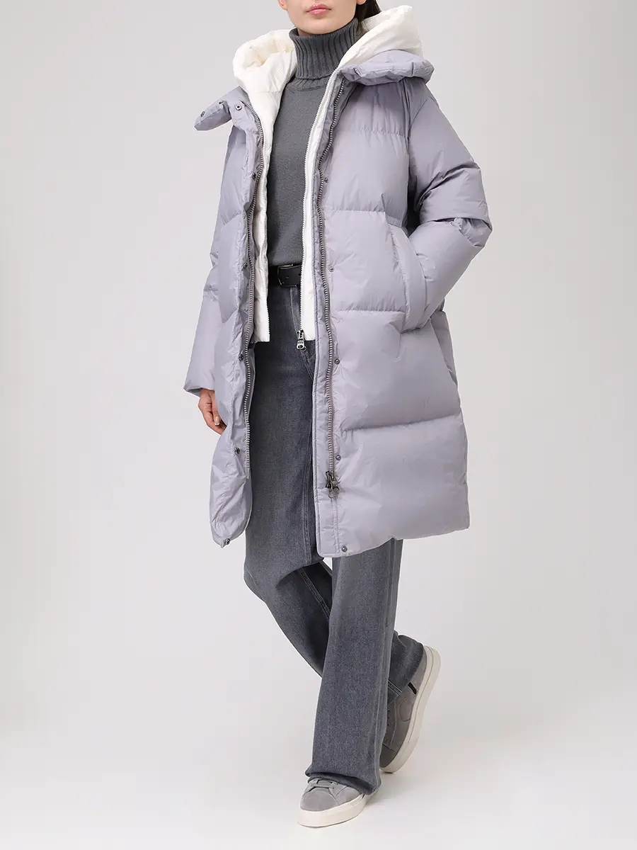 Пуховик стеганый