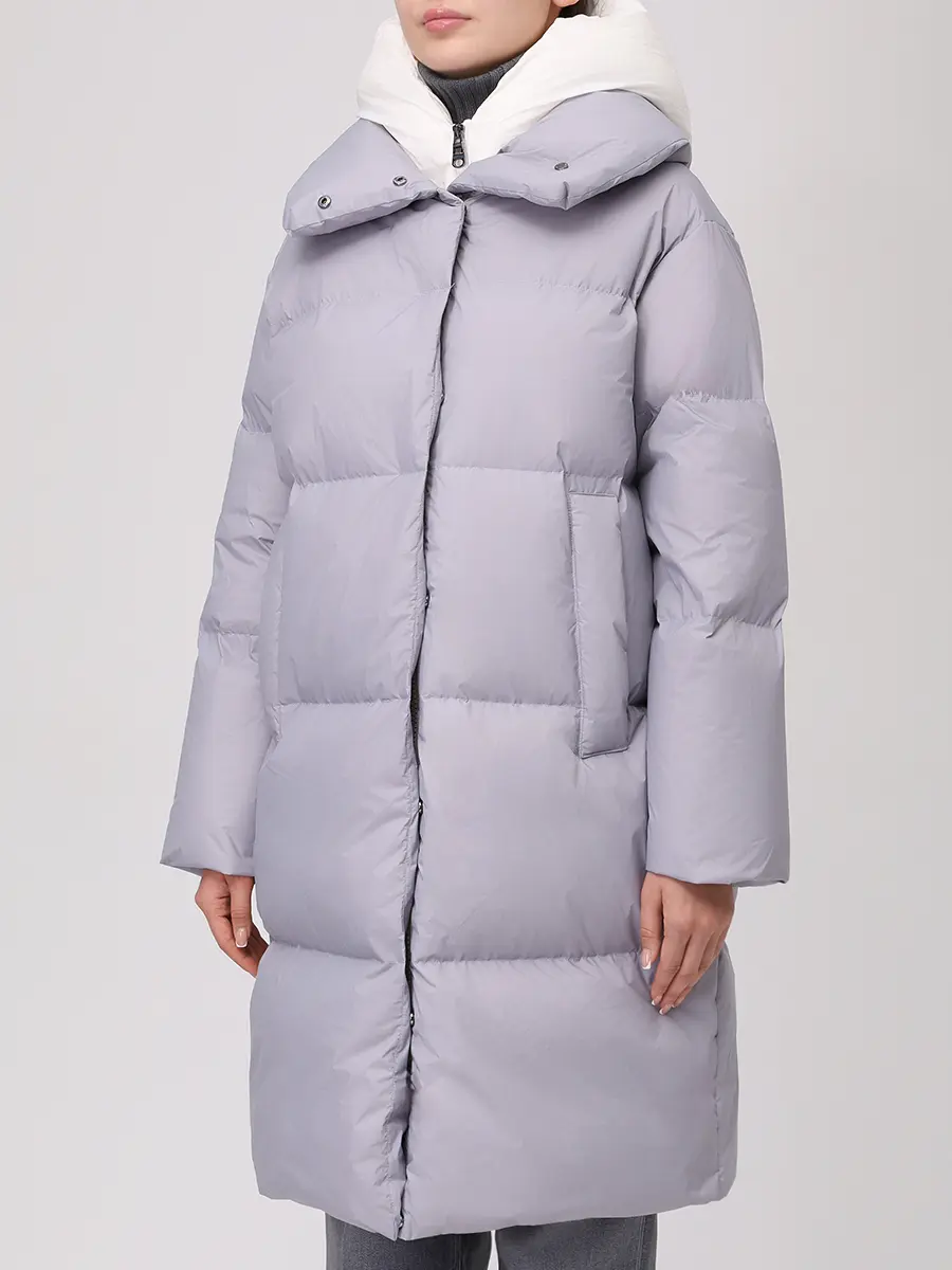 Пуховик стеганый