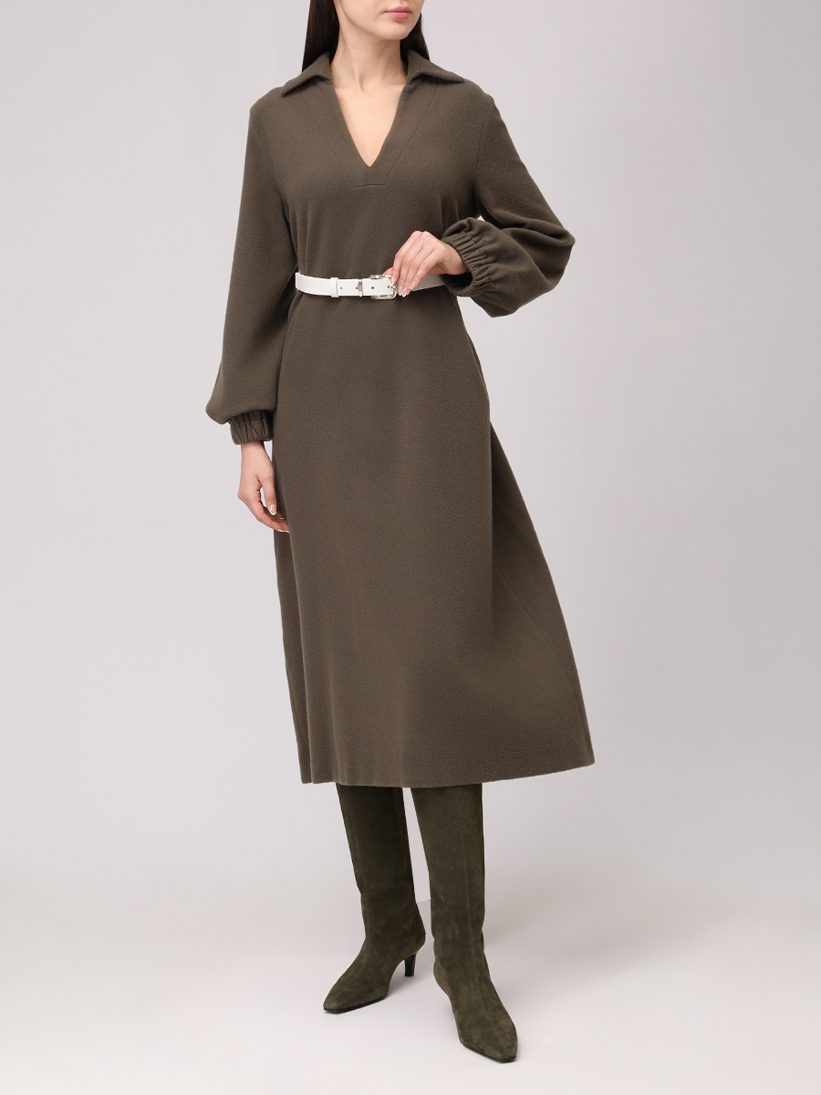 Платье шерстяное