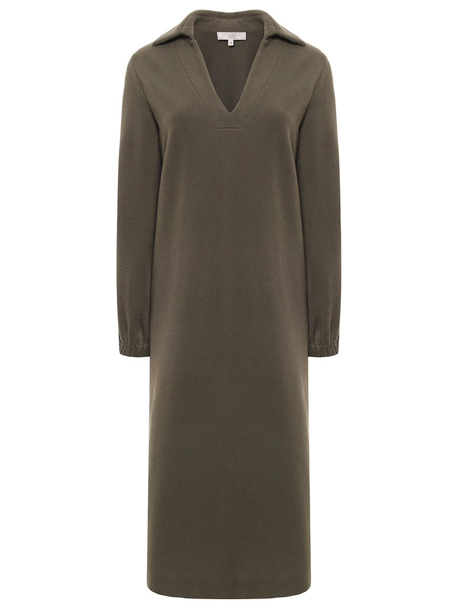 Платье шерстяное