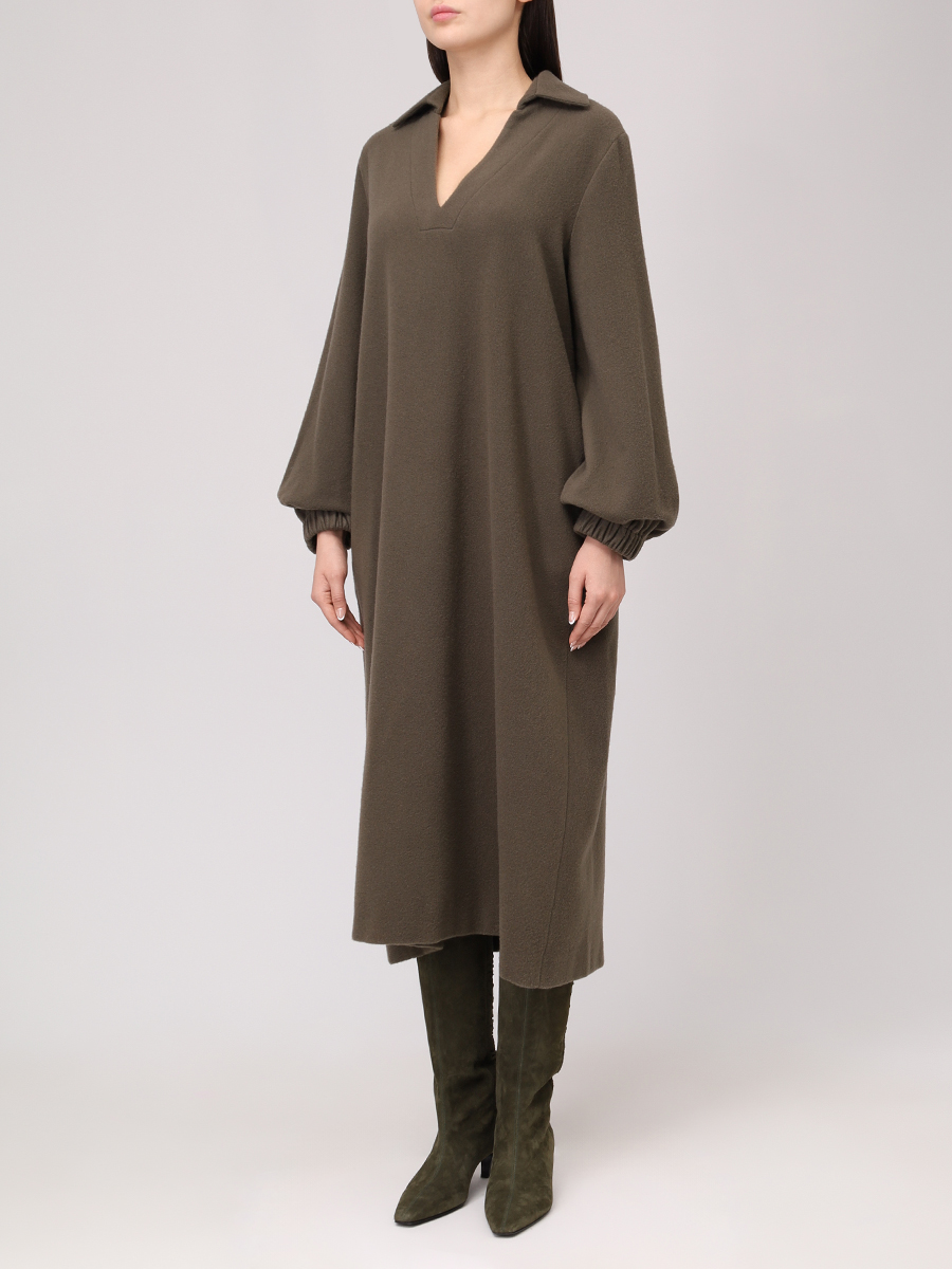 Платье шерстяное