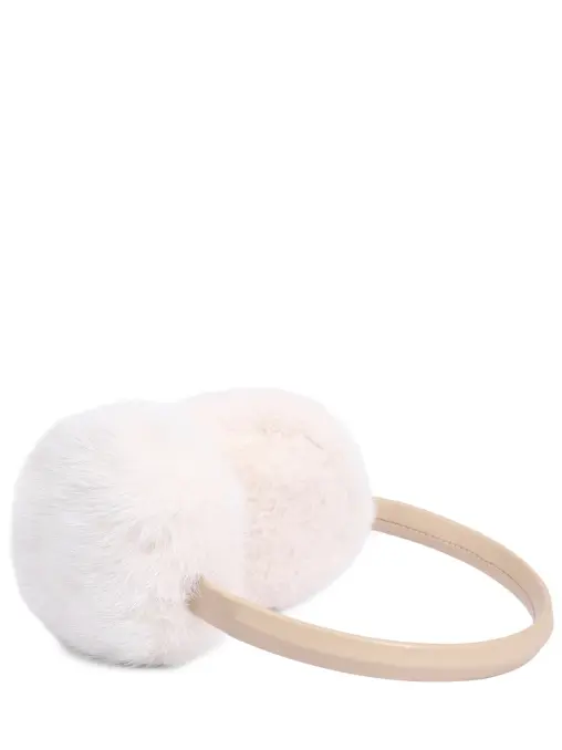 Наушники с мехом норки и кролика YVES SALOMON