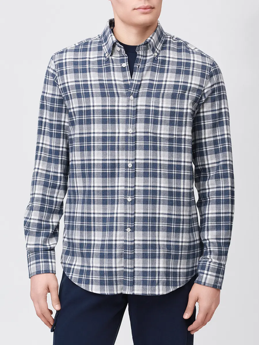 Рубашка Regular Fit хлопковая