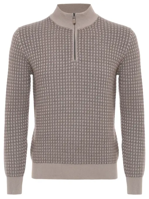 Джемпер из шерсти и хлопка CANALI