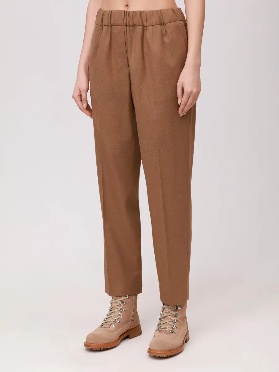 Брюки шерстяные