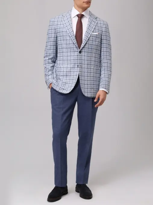 Рубашка Slim Fit хлопковая KITON