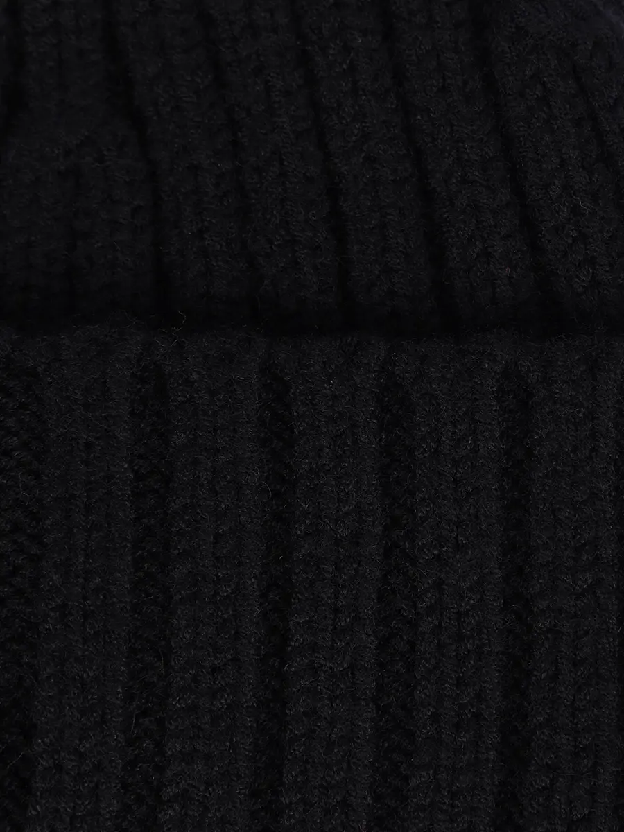 Шапка однотонная