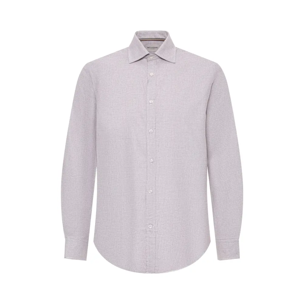 Рубашка Regular Fit хлопковая