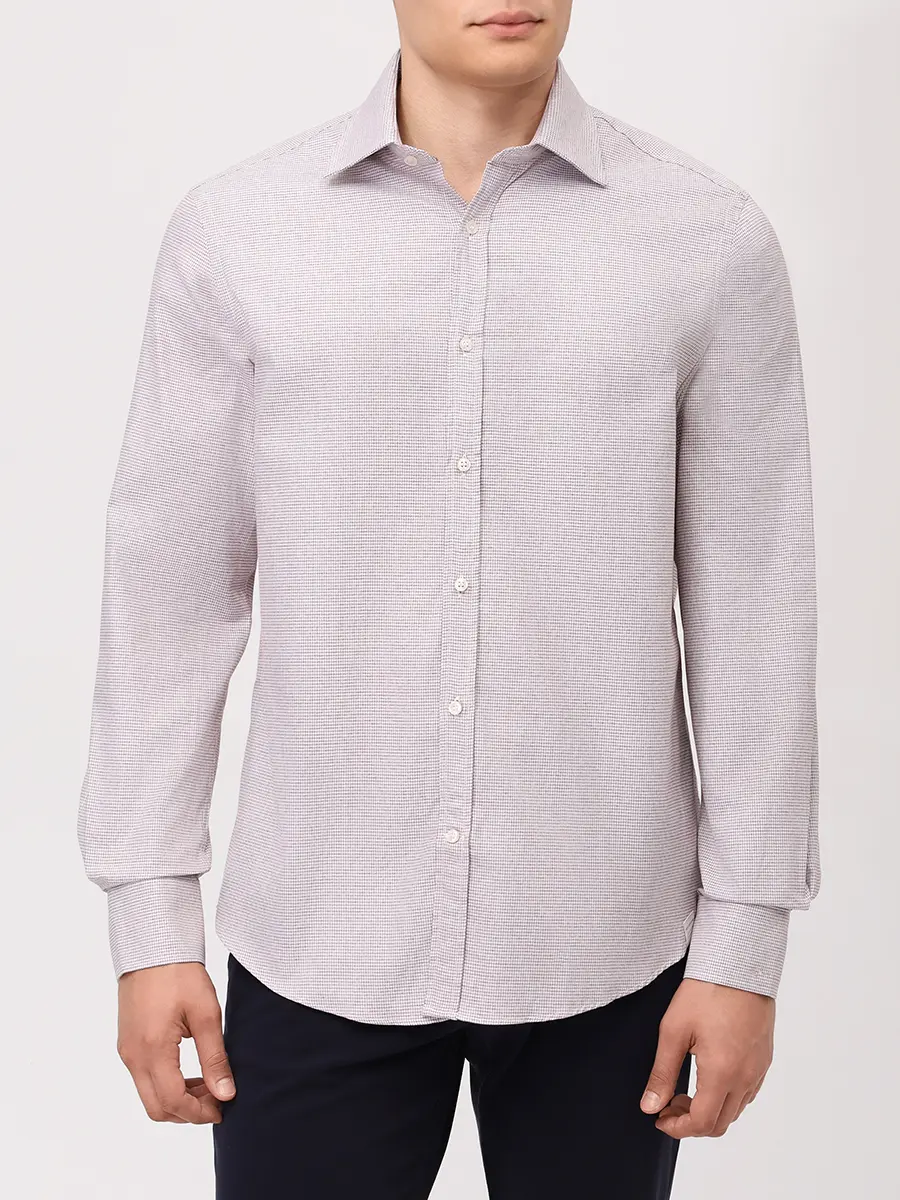 Рубашка Regular Fit хлопковая