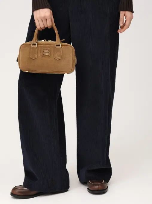 Сумка замшевая MIU MIU