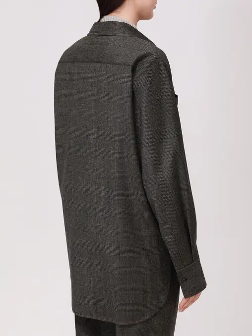 Рубашка шерстяная KITON