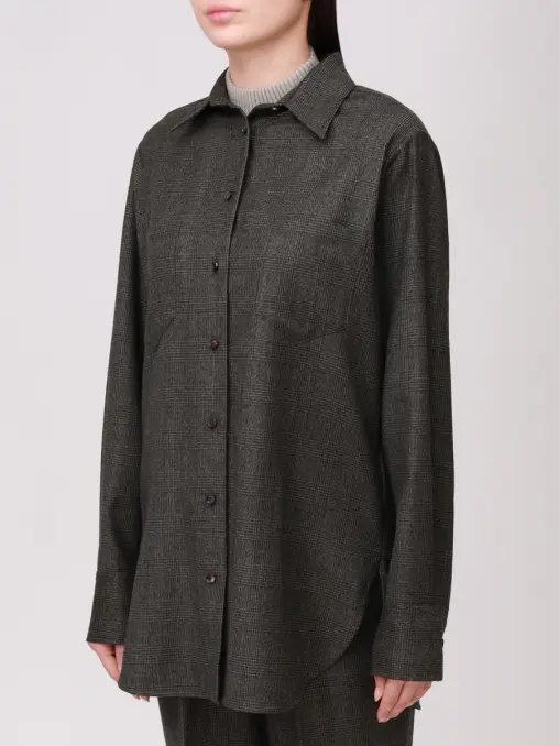 Рубашка шерстяная KITON