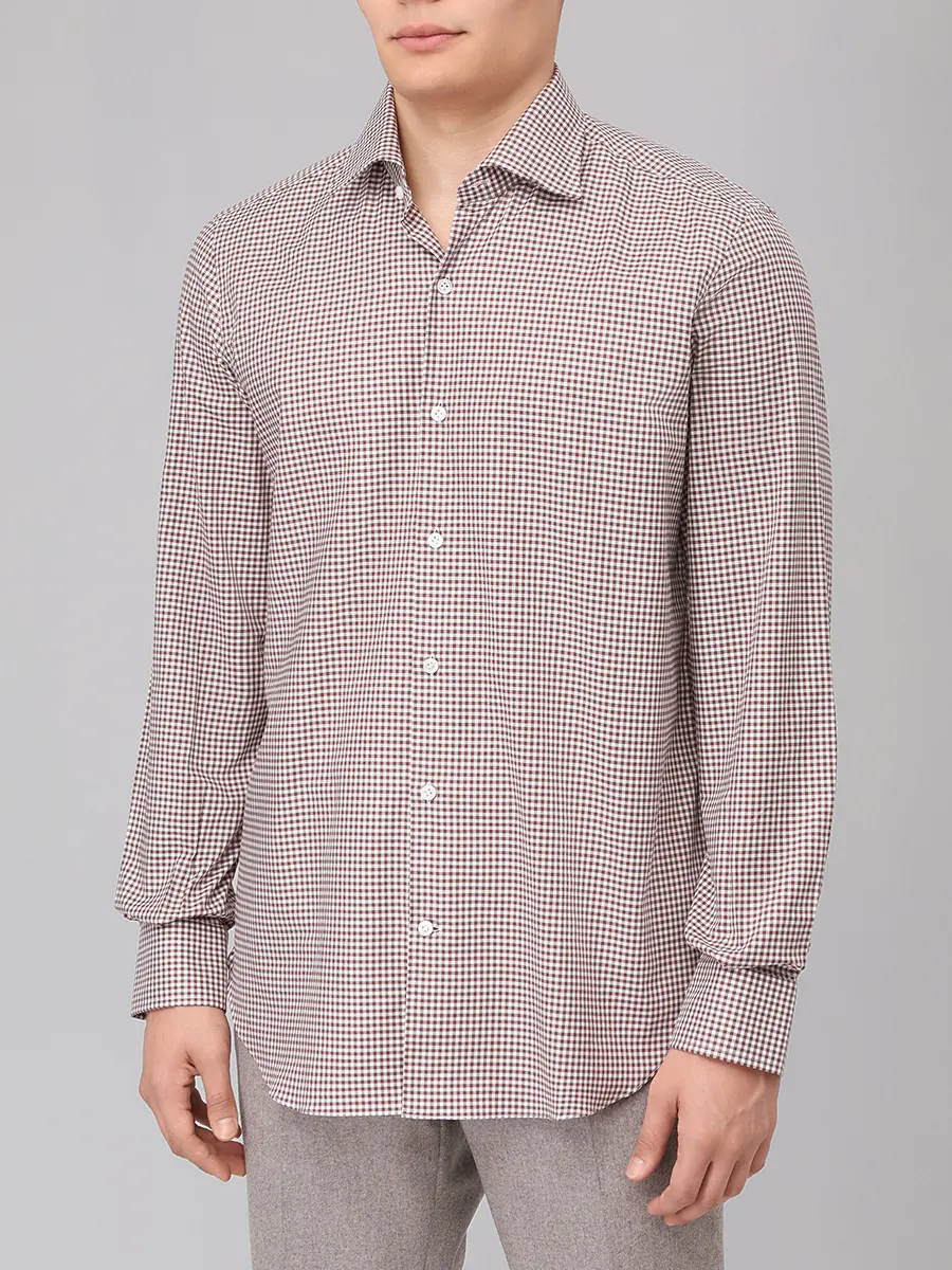 Рубашка Regular Fit хлопковая