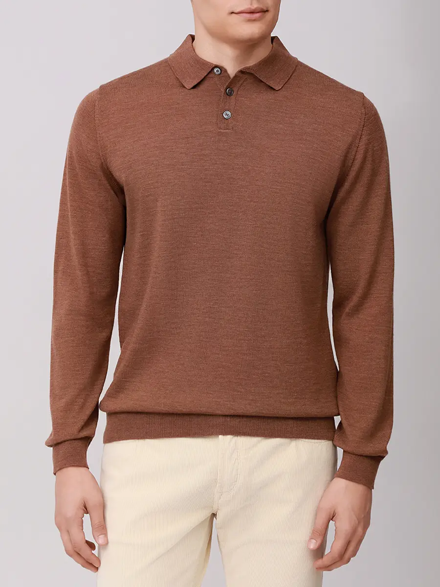 Поло шерстяное