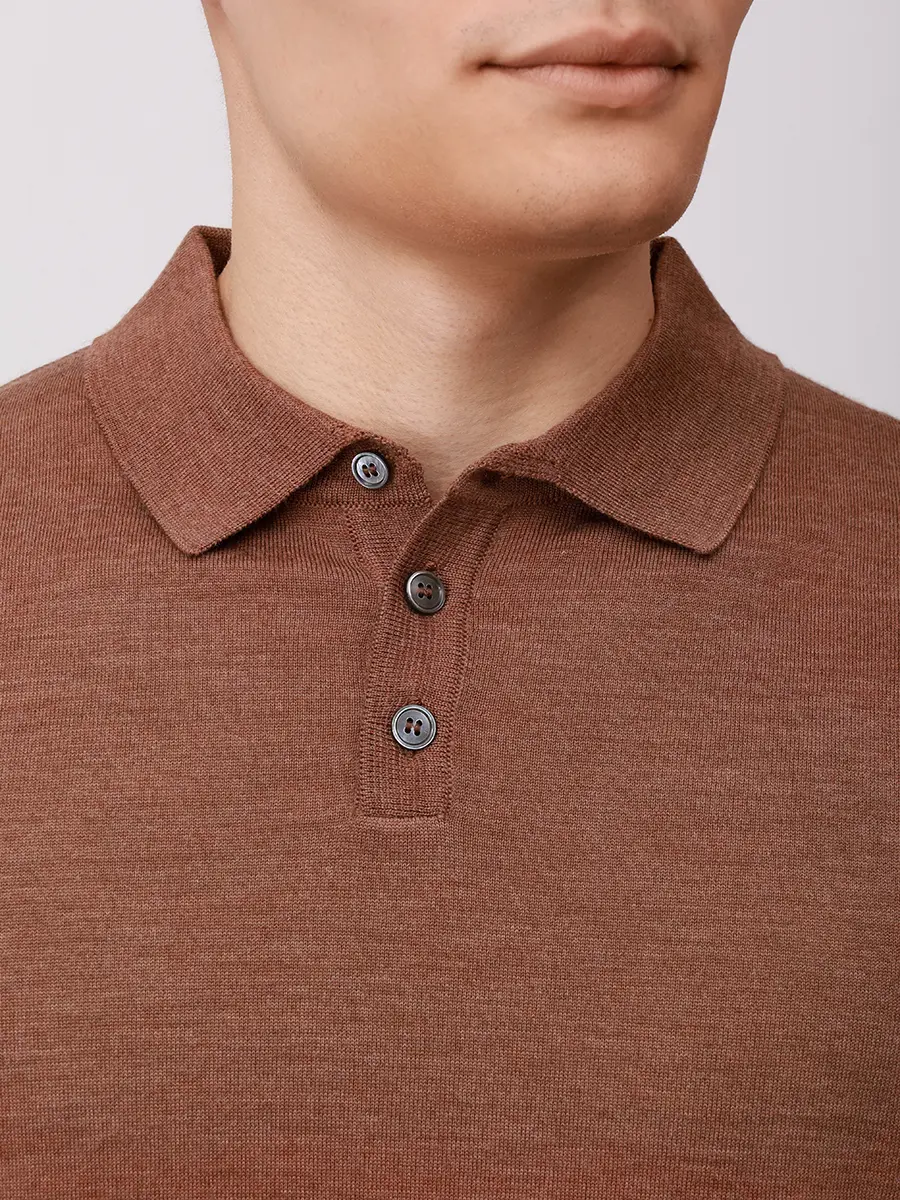 Поло шерстяное