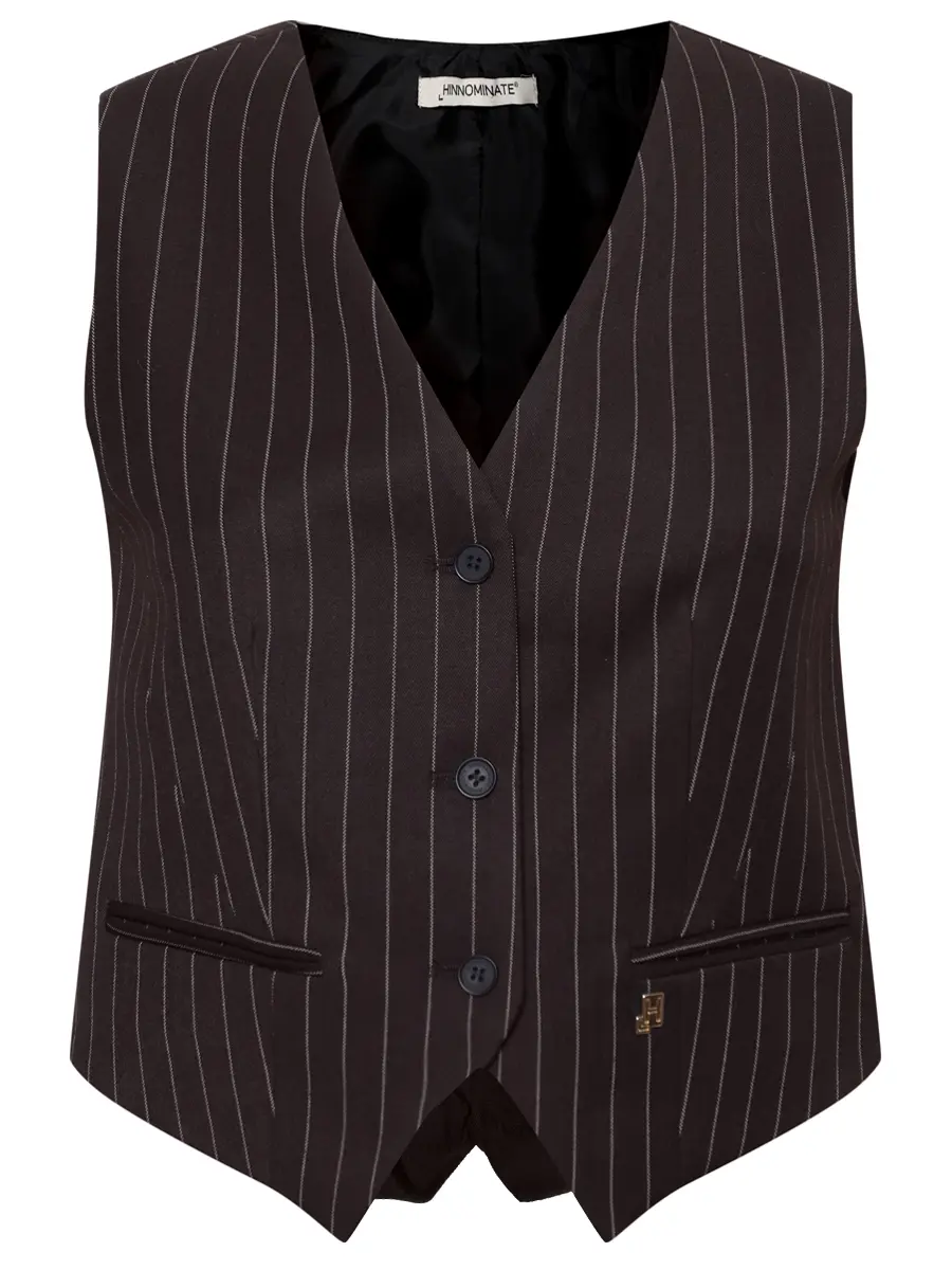 Жилет в полоску