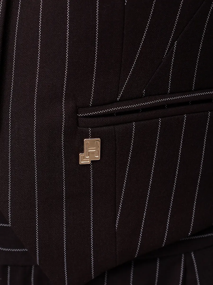 Жилет в полоску