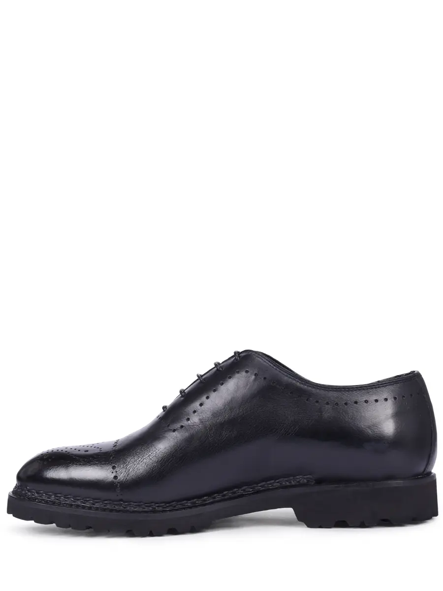 Оксфорды кожаные на байке