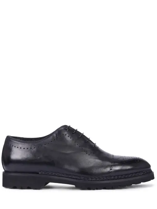 Оксфорды кожаные на байке BONTONI