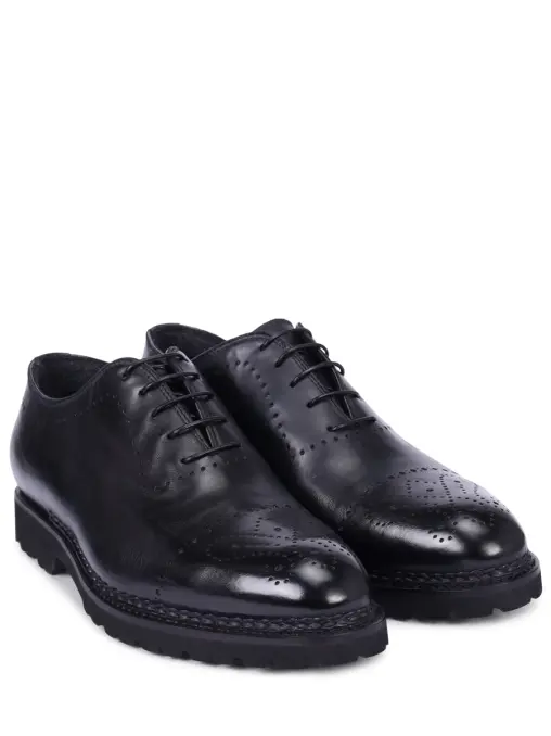 Оксфорды кожаные на байке BONTONI