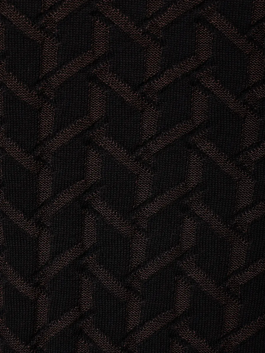 Джемпер из шерсти и шелка