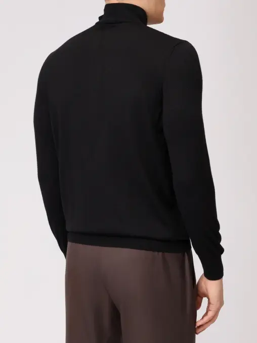 Джемпер из шерсти и шелка BERTOLO LUXURY MENSWEAR