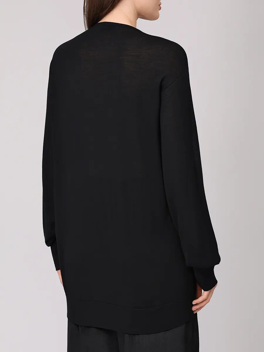 Пуловер шерстяной