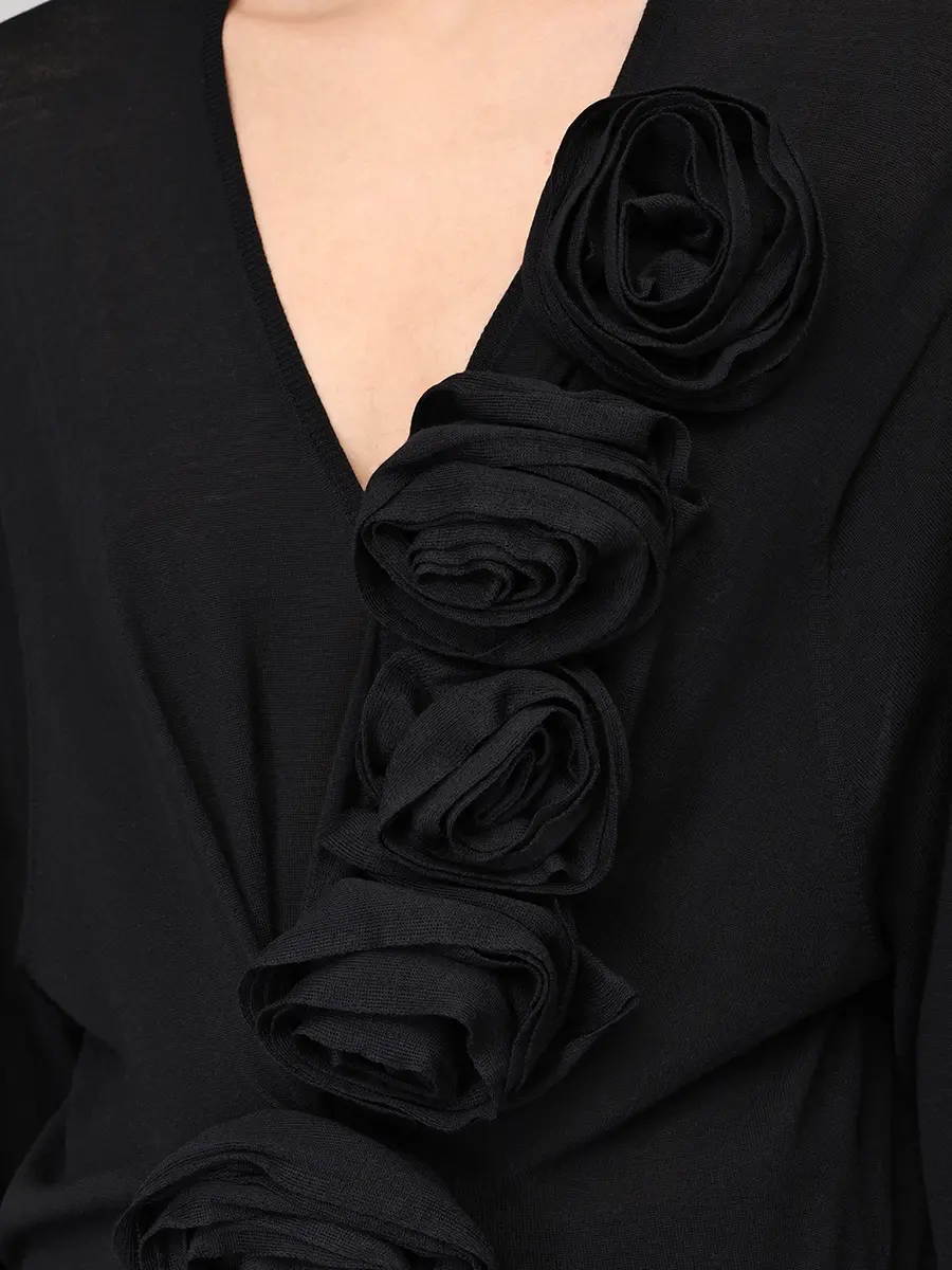 Пуловер шерстяной