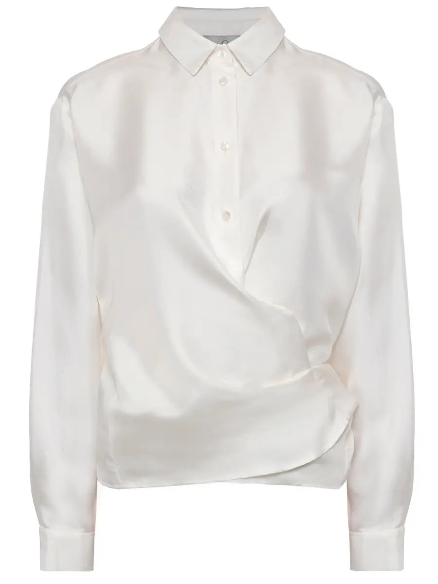 Блуза шелковая