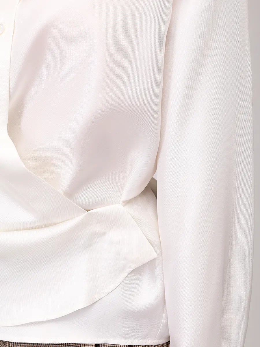 Блуза шелковая