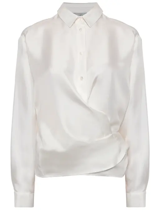 Блуза шелковая OLOLOL