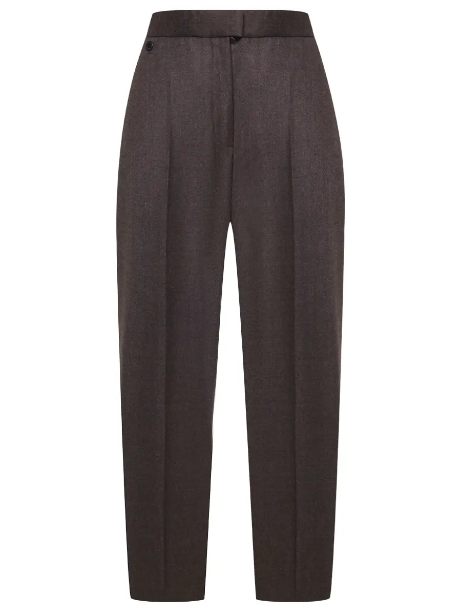 Брюки шерстяные