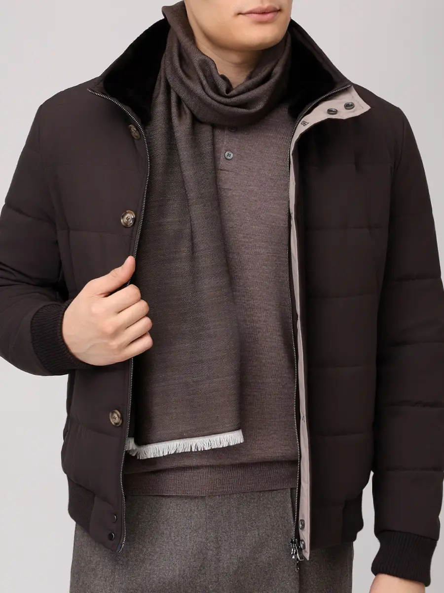 Шарф шерстяной