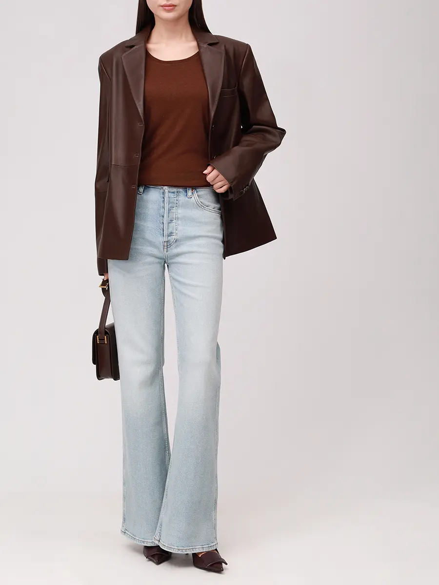 Пиджак кожаный Aldo