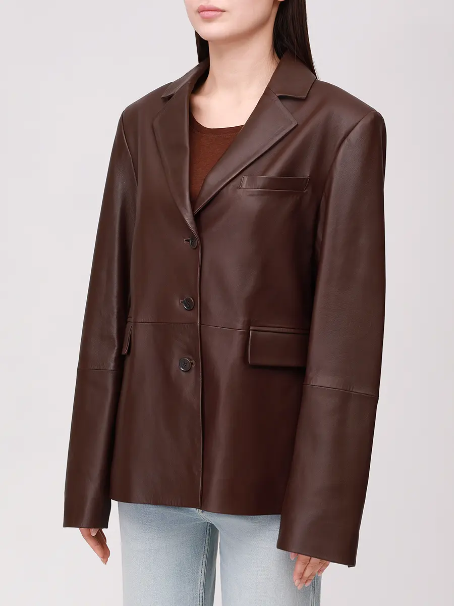 Пиджак кожаный Aldo