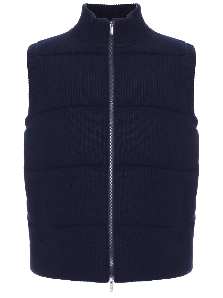 Жилет шерстяной