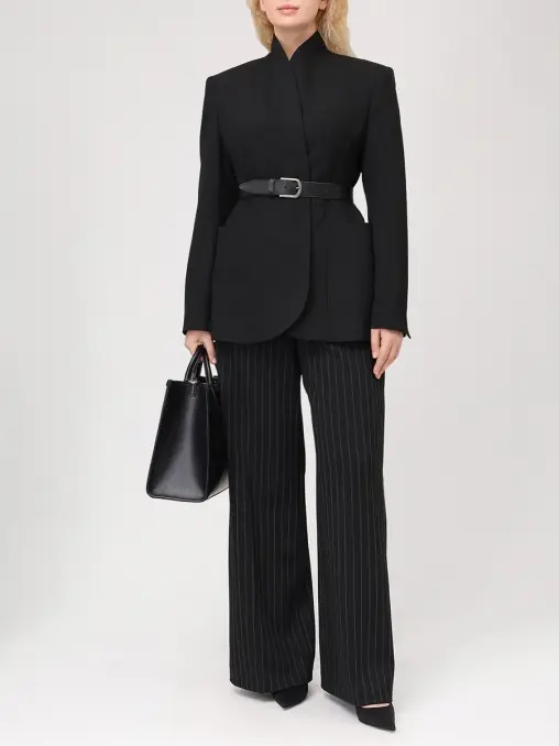 Брюки в полоску ELENA MIRO