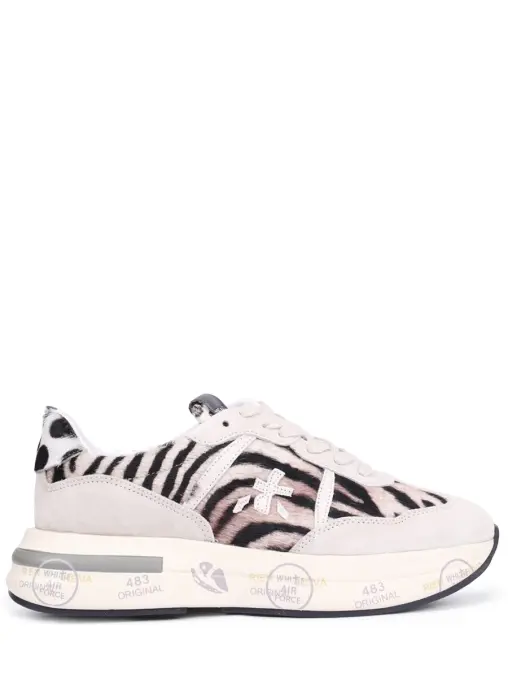 Кроссовки с анималистичным принтом PREMIATA