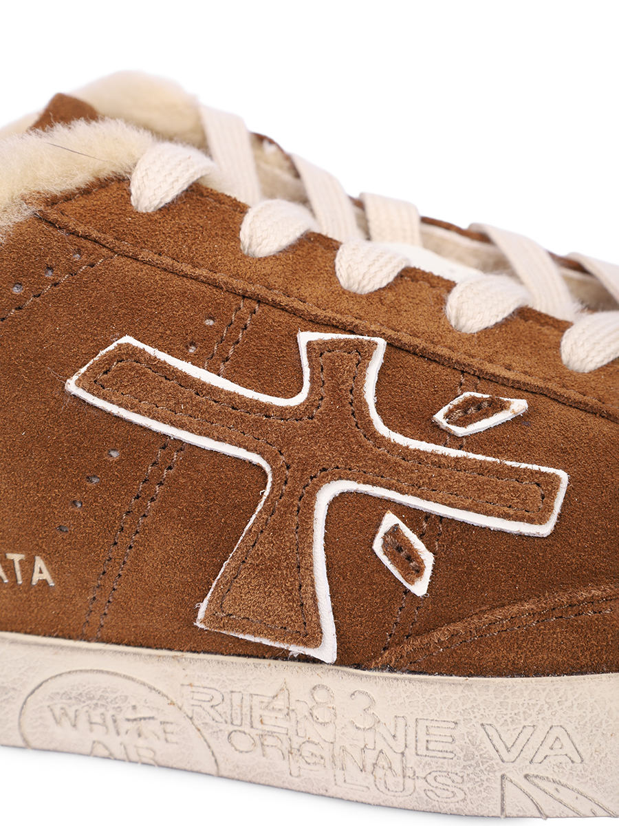 Кеды замшевые на меху