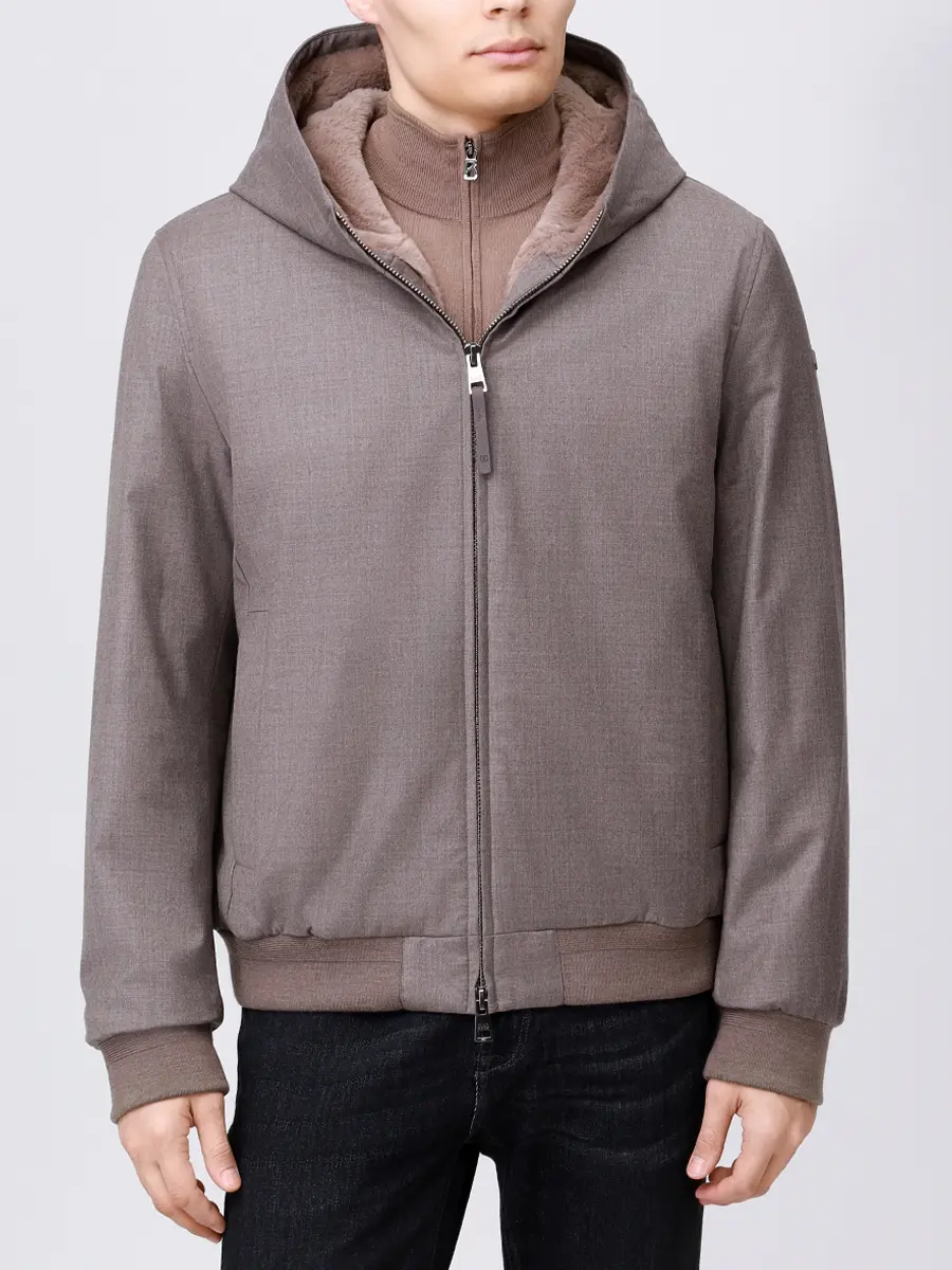 Куртка шерстяная на меху