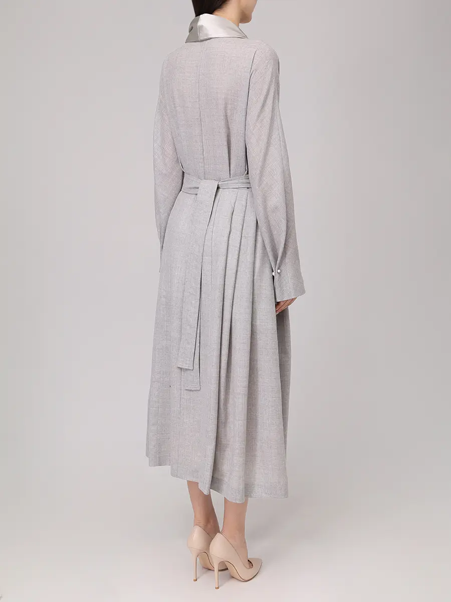 Платье шерстяное