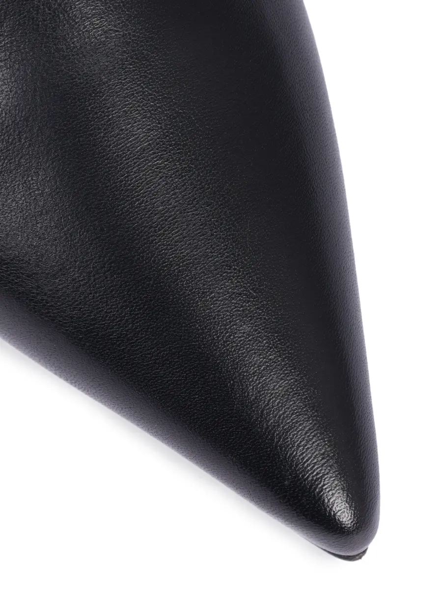 Сапоги кожаные