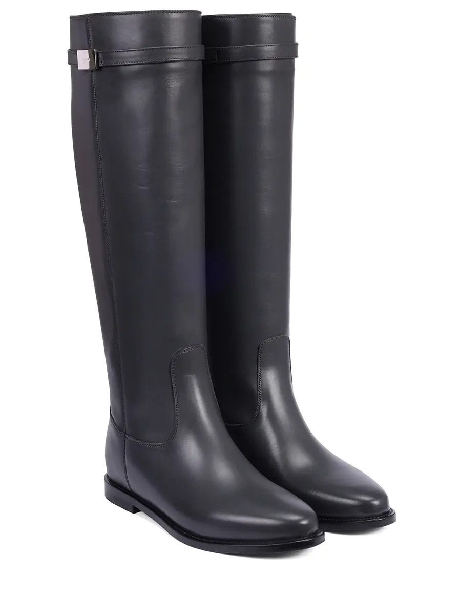 Сапоги кожаные