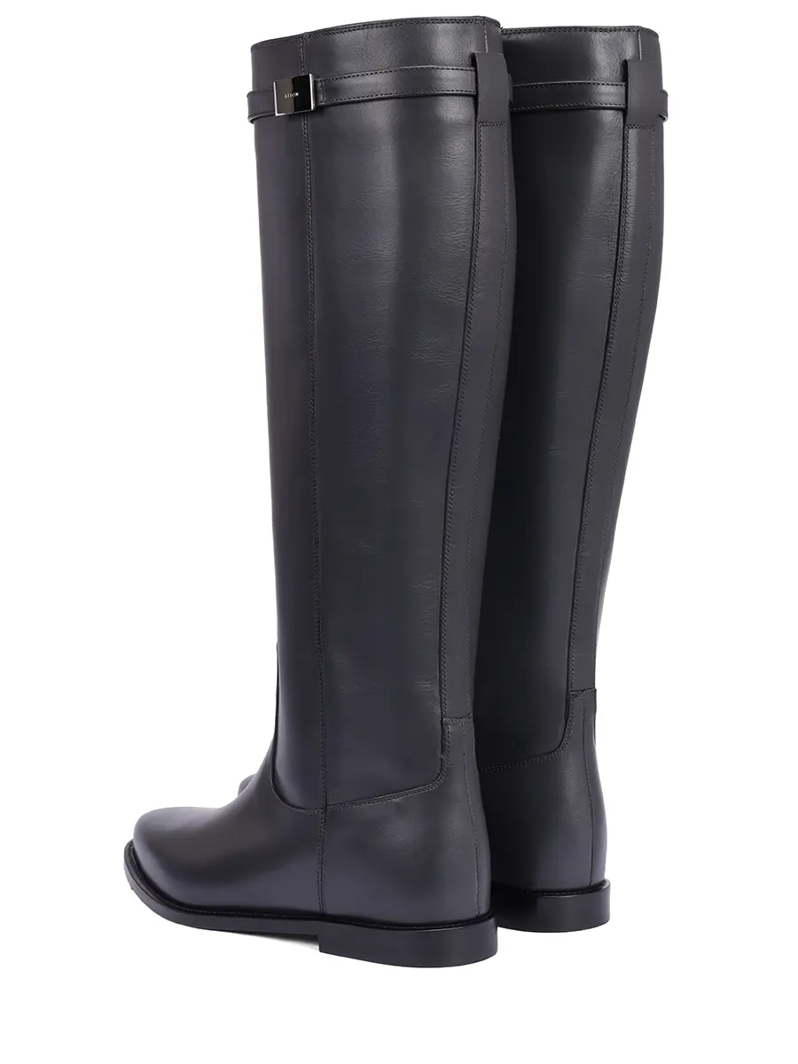 Сапоги кожаные