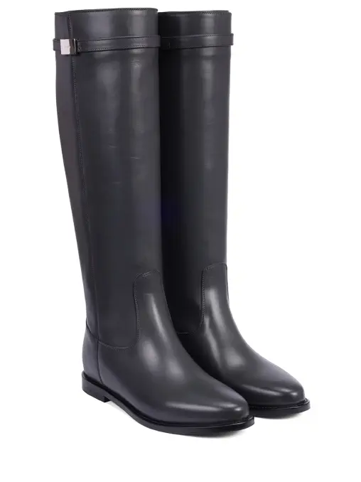 Сапоги кожаные KITON