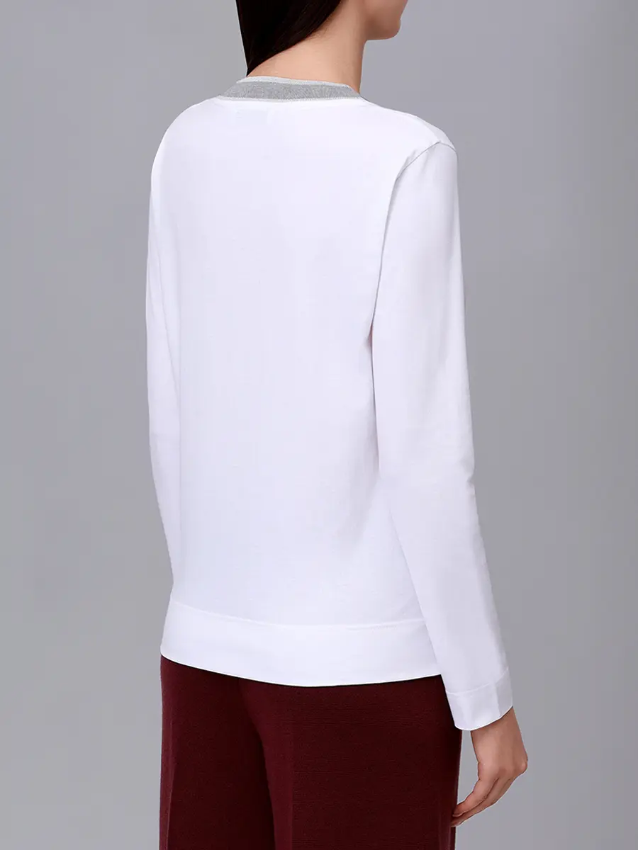 Лонгслив хлопковый