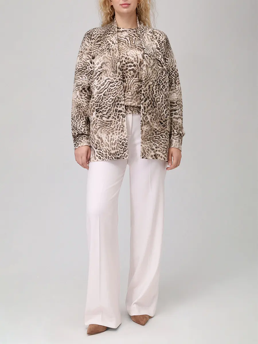 Джемпер с принтом